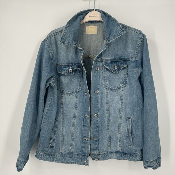 Judith March JAGUARS Denim Jacket Women's Small / Medium Custom Varsity Sequins - Picture 11 of 13